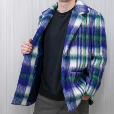 ふるさと納税 羽島市 ビッグチェックコート【メンズ】の画像