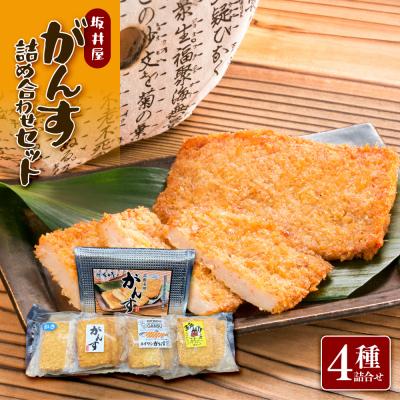 ふるさと納税 広島市 坂井屋 がんす詰め合わせセット 冷凍【CZ001】 | 