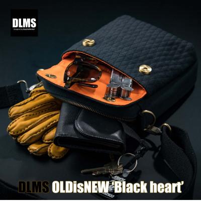 ふるさと納税 篠栗町 DLMS OLDisNEW 'Black heart’ ミニショルダーバッグ【キャンバス】 |  | 02