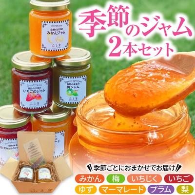 ふるさと納税 市原市 季節のジャム2本セット | 