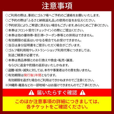 ふるさと納税 市原市 鶴舞カントリー倶楽部　平日1ラウンド　2名様　セルフプレー券 |  | 03