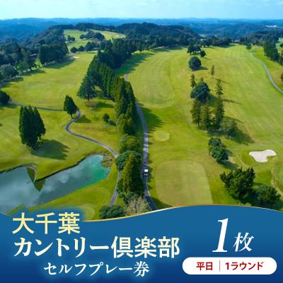 ふるさと納税 市原市 大千葉カントリー倶楽部1Rセルフプレー券[平日]1枚