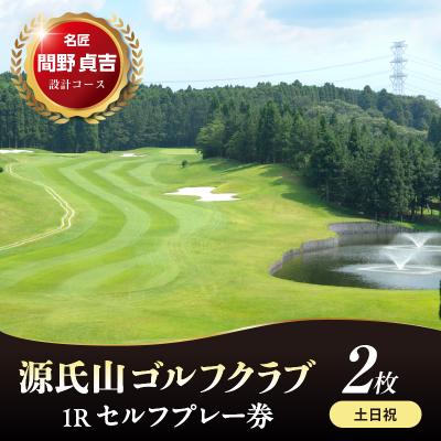 ふるさと納税 市原市 源氏山ゴルフクラブ 土日祝1Rセルフプレー券 2枚 | 