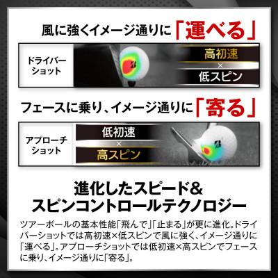 ふるさと納税 市原市 ゴルフボール ブリヂストン TOUR B XS コーポレートカラー(ホワイト) 3ダース |  | 02