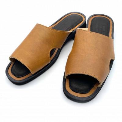 ふるさと納税 御所市 WRAP SANDALS/ラップサンダル キャメル×ブラック 24(24.0〜24.5cm)