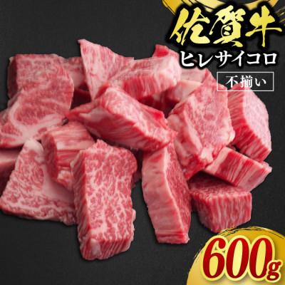 ふるさと納税 鳥栖市 [訳あり]佐賀牛ヒレサイコロ(600g)(鳥栖市)