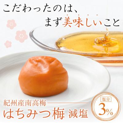 ふるさと納税 上富田町 [紀州産南高梅]はちみつ梅 減塩 1kg