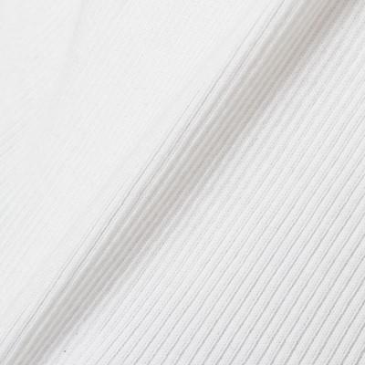 ふるさと納税 五泉市 コットンリブヘンリーネック半袖Tシャツ(メンズ)ホワイト・XL |  | 03