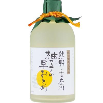 ふるさと納税 上富田町 熊野・古座川『柚子の早おとめ』500ml×3本セット/紀州備長炭熟成リキュール/尾崎酒造(C006)