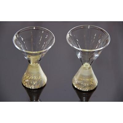 ふるさと納税 村田町 ガラス工房Kirlo 「月の杯」