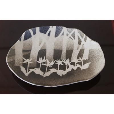 ふるさと納税 村田町 宮城県村田町窯元 思太田窯「かたくり柄陶器」