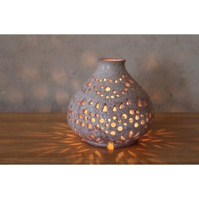 ふるさと納税 村田町 宮城県村田町窯元 思太田窯「陶器(灯り)」