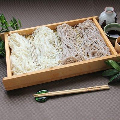 ふるさと納税 吉岡町 上州群馬　ならいめん御詰合わせ　乾麺4袋・つゆ付き |  | 02