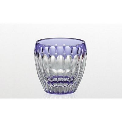 ふるさと納税 龍ケ崎市 伝統工芸士作カガミクリスタルの江戸切子 冷酒杯[菊花]T535-2685-CMP