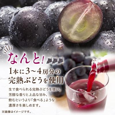ふるさと納税 山梨県 【2026年発送】ぶどうジュース 1000ml 2本 食べる感覚【無添加・無糖】100%ストレート |  | 02