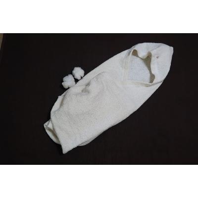 ふるさと納税 彦根市 綿畑からそのまんま ママのお腹にいた時の安心感を思い出す おくるみ(白色)Y-13