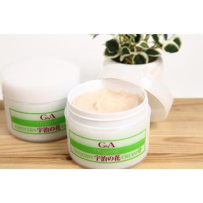 ふるさと納税 宇治市 宇治茶エキス配合 保湿コスメ「宇治の花クリーム」