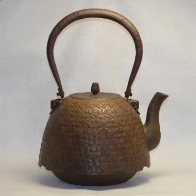 ふるさと納税 滝沢市 桜地紋南部形鉄瓶