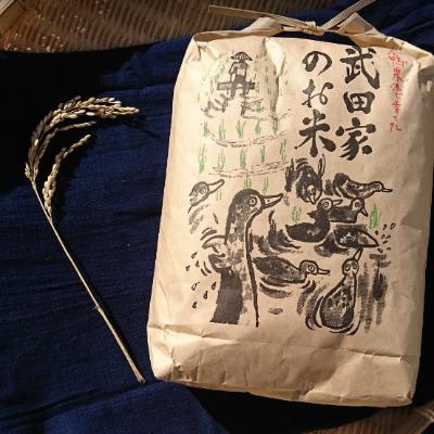 ふるさと納税 滝沢市 武田家のお米 岩手県産 銀河のしずく 白米 5kg
