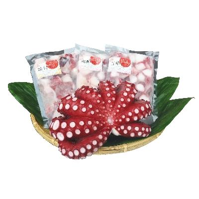 ふるさと納税 ひたちなか市 [タコ/4種詰合せセット]蒸し蛸1尾&amp;甘酢蛸200g&amp;梅酢蛸200g&amp;味付たこ200gの4点セット