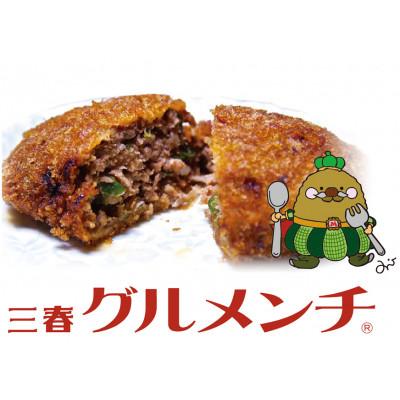 ふるさと納税 三春町 三春グルメンチ 4個入りパック×2袋