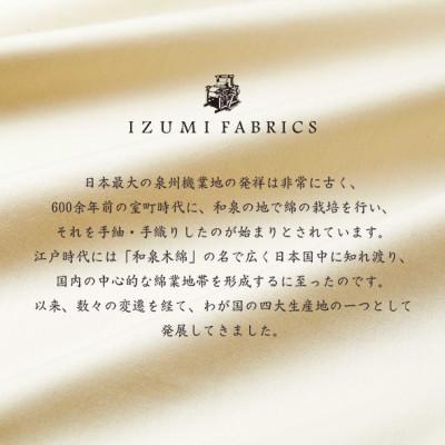 ふるさと納税 和泉市 【サイズXS(男女兼用)】パジャマ　抗菌防臭やわらか超長綿使用　色サンドの画像