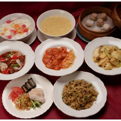 ふるさと納税 大和市 [高級中国料理]海老のチリソースコース2名様お食事券