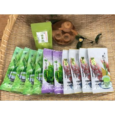 ふるさと納税 川根本町 川根本町産 川根銘茶10本・川根茶飴セット 30-1