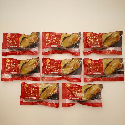 ふるさと納税 都城市 島津甘藷(紅はるか) 冷凍焼き芋 無添加  210g×8袋(1袋2本入り)の画像