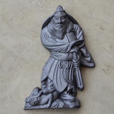 ふるさと納税 平群町 瓦職人が作る「鍾馗(しょうき)A」