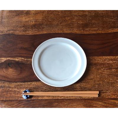 ふるさと納税 瀬戸市 典型プレート グレーホワイト 6寸皿2枚セット