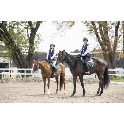 ふるさと納税 防府市 乗馬スクール1回体験(30分)ペアコース