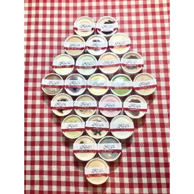 ふるさと納税 江別市 北海道江別ジェラートおまかせ24種類セット&lt;80ml×24個&gt;