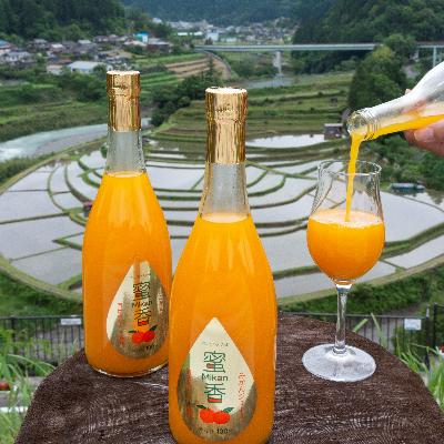 ふるさと納税 有田川町 秒で完売の日も![有田産]大ちゃんの畑農園のオリジナルみかんジュース お祝いや季節の贈答、慶弔にも
