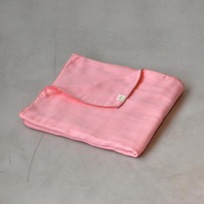 ふるさと納税 蒲郡市 cumuco クムコ 6重ガーゼ バスタオル2枚セット _ももいろ[G0289]