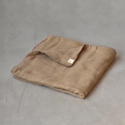 ふるさと納税 蒲郡市 cumuco クムコ 6重ガーゼ バスタオル2枚セット _ちゃいろ[G0289]