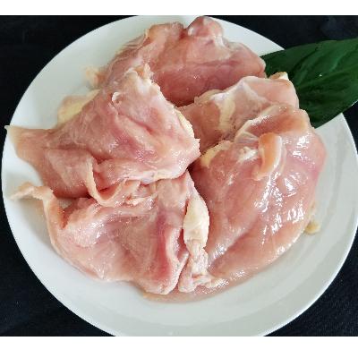 ふるさと納税 みやこ町 福岡県産地鶏「はかた地どり」むね肉(約1kg)[みやこ町]