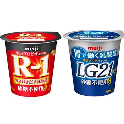ふるさと納税 守谷市 R-1ヨーグルト砂糖不使用 12個 LG21ヨーグルト砂糖不使用 12個