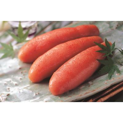 ふるさと納税 みやこ町 かねふく 贈答用 一本物辛子明太子(約400g)[みやこ町]