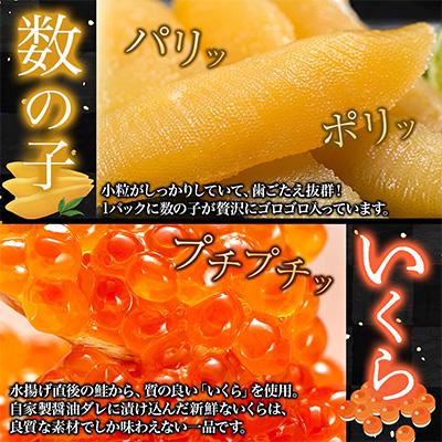 ふるさと納税 弟子屈町 数の子・いくら醤油漬け 計400g 魚卵づくし 北海道 弟子屈町 3574 |  | 02