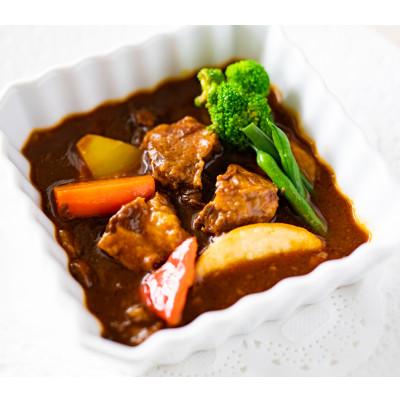 ふるさと納税 市川三郷町 [とろける厳選牛]老舗洋食レストランの特製ビーフシチュー(270g×3パック)