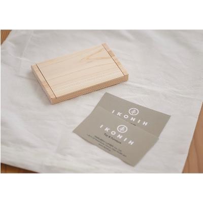 ふるさと納税 中津川市 IKONIH　名刺入れ(ひのき) |  | 01