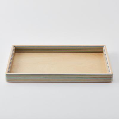 ふるさと納税 芦別市 PLYWOOD laboratory Paper-Wood ドキュメントトレイ「villa」(A4)