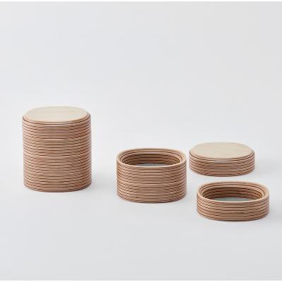 ふるさと納税 芦別市 PLYWOOD laboratory Paper-Wood アクセサリートレイ(楕円形)