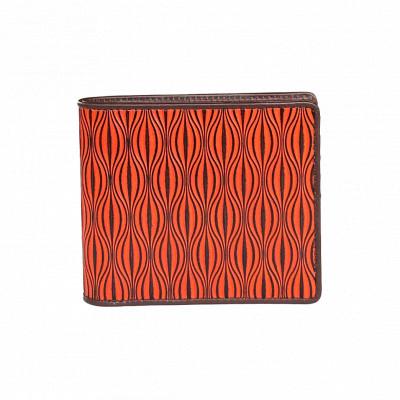 ふるさと納税 新庄市 LUEGO URIBOU Neu ウリボウノイ 二つ折り財布 / オレンジ