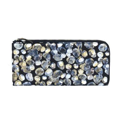 ふるさと納税 新庄市 LUEGO Petite et プティエ L字ロングウォレット / グレイッシュゴールド