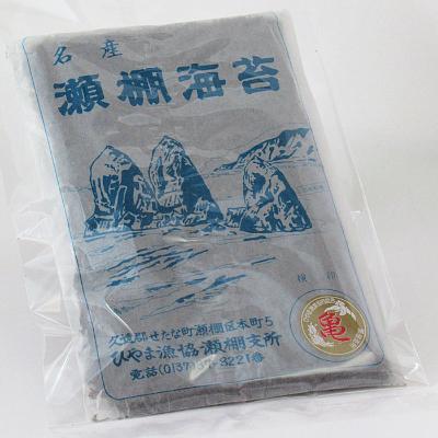 ふるさと納税 せたな町 [北海道せたな町産] 天然天日干し寒岩海苔 大判10枚(1袋)