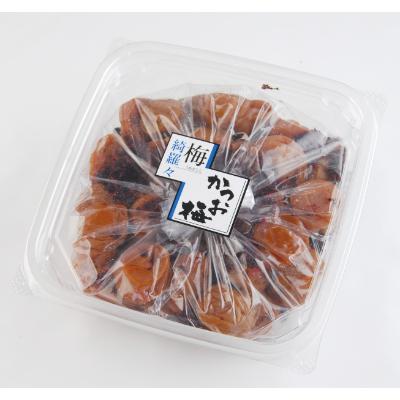 ふるさと納税 上富田町 つぶれ梅 2種セット(紀州かつお梅&amp;しそ漬梅) 300g×2