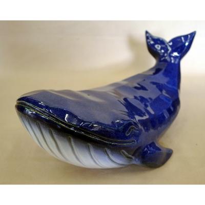 ふるさと納税 甲賀市 信楽焼 クジラ噴水