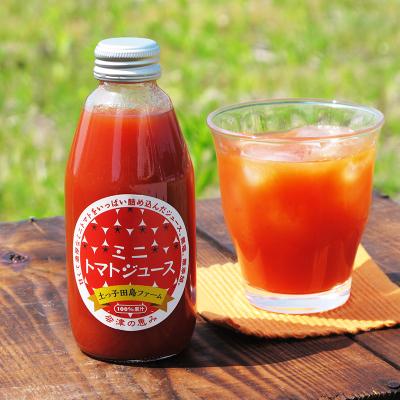 ふるさと納税 南会津町 南会津の完熟100%ミニトマトジュース9本セット(無塩)